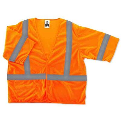 Ergodyne 8310HL 4XL/5XL Orange Type R Class 3 Vest
