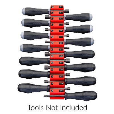 Ernst Mfg. 14 Tool Magnetic Screwdriver Pro XL - Red