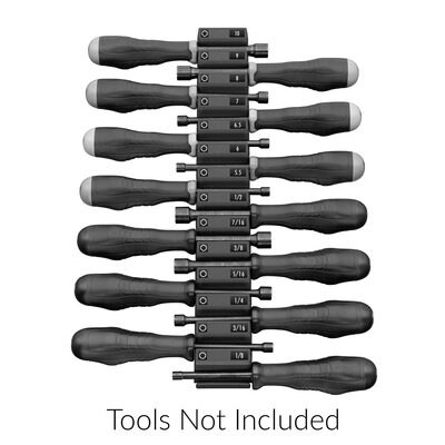 Ernst Mfg. 14 Tool Magnetic Screwdriver Pro XL - Black