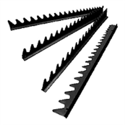 Ernst Mfg. 40 Tool Space Saver Wrench Rail, Black with Magnet