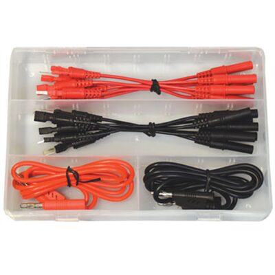 Electronic Specialties Spade Terminal Test Lead Kit 16-Piece