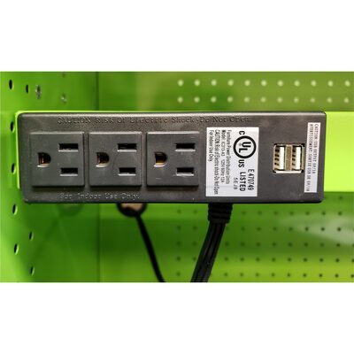 Extreme Tools Power Strip for RX/DX Hutches & PWS Workstations