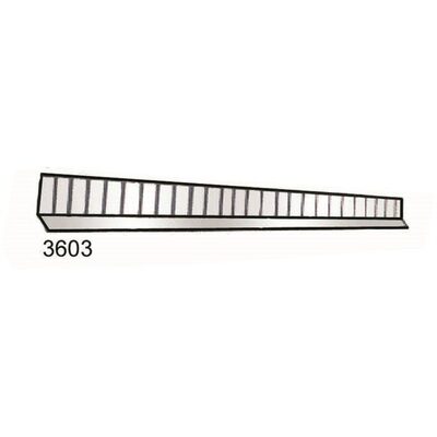 EZ Fix 3603 Super Flexible Edge Repair Panel, 2-3/4 in H x 3/4 in W x 36 in L, 20 ga, Sheet Metal