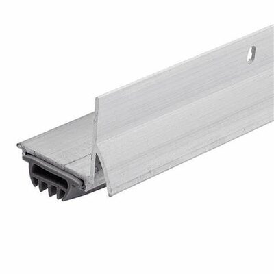 EZ Fix 3608 Panel Door Bottom with Flange, 2 in H x 5-1/2 in W x 60 in L, 22 ga, Sheet Metal