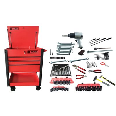 EZ GARAGE Diesel Kit Red Cart KTI75146A