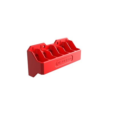 E-Z Red Magnetic Plier Tool Holder- 6 Slot