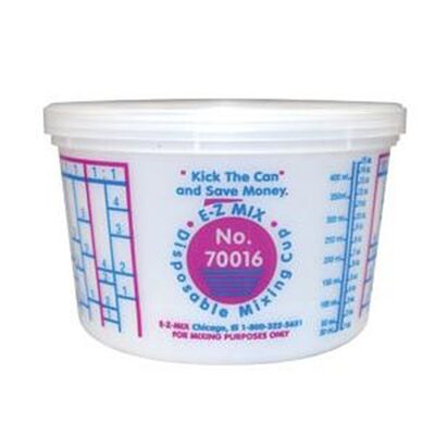 E-Z Mix 1 PINT DISPOSABLE MIXING CUPS 100/BOX