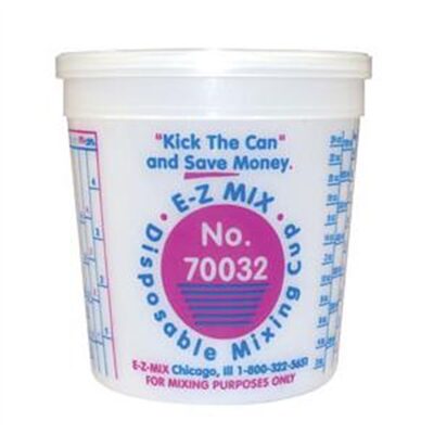 E-Z Mix 1 QUART DISPOSABLE MIXING CUPS 100/BOX