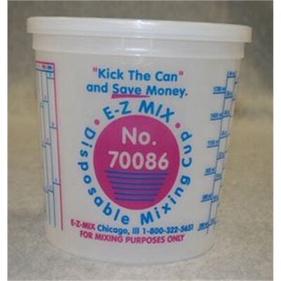 E-Z Mix 2 1/2 QUART DISPOSABLE MIXING CUPS 25/BOX