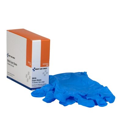 First Aid Only Nitrile Exam Gloves 5 Pairs/Box