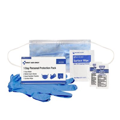 First Aid Only 1-Day Personal Protection Kit