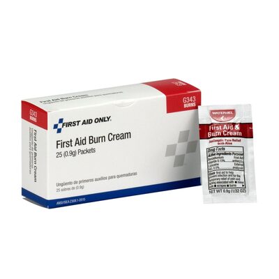 First Aid Only First Aid Burn Cream 25/box