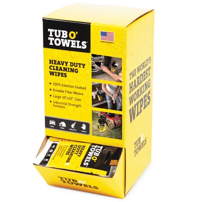 Tub O' Towels Tub O' Towels Single Pack Gravity Feed, 100 in a box