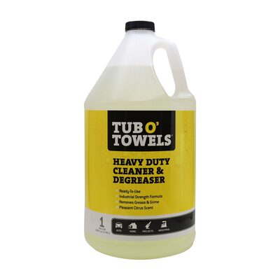 Tub O' Towels Heavy Duty Cleaner & Degreaser, 1 gallon