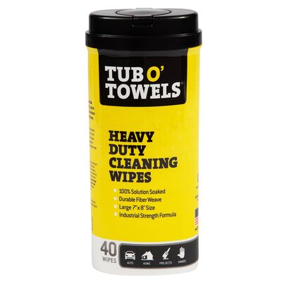 Tub O' Towels Tub O' Towels Heavy Duty Cleaning Wipes, 40 count