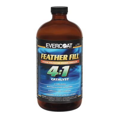 Fibreglass Evercoat 4 in 1 Polyester Primer Catalyst Quart