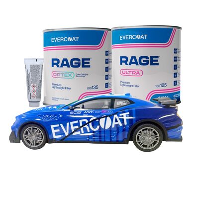 Fibreglass Evercoat Rage Optex Gallon, Rage Ultra Gallon, RC Car