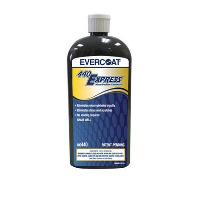 Fibreglass Evercoat 440Express 100440 Fast Drying Micro-Pinhole Eliminator, 16 fl-oz, Paste