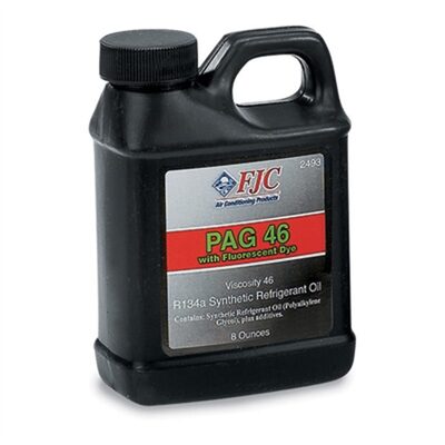FJC PAG OIL 46W/DYE 8OZ