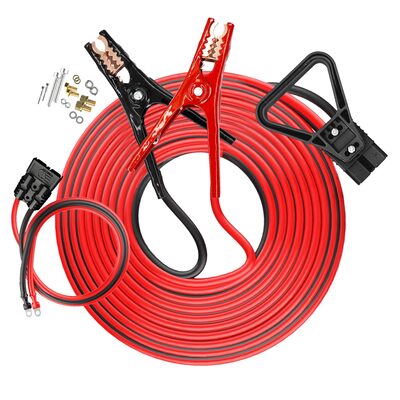 FJC Booster Cable Kit- 2 GA- 40ft- B25 Insulated Clamps