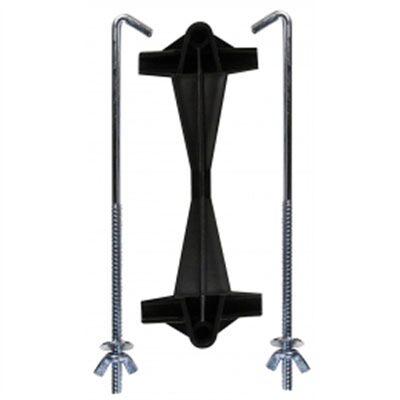 FJC BATTERY HOLD DOWN CLAMP W/ HOOKS