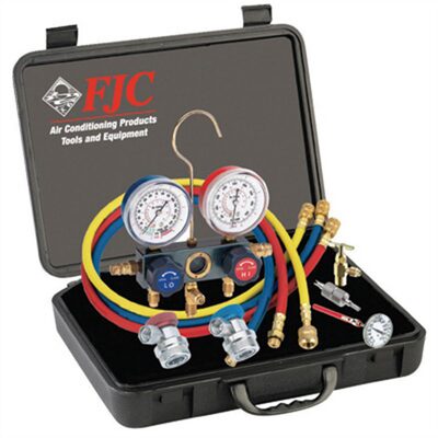 FJC R134a Alum Manifold Set