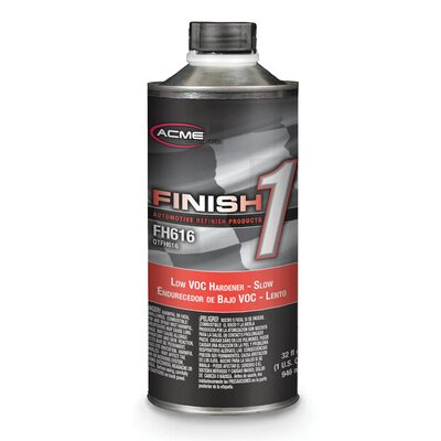 Finish 1 Automotive Refinish Products FH416-4 2-Component 2.1 VOC DTM Hardener, 1 qt Aerosol Can, Liquid