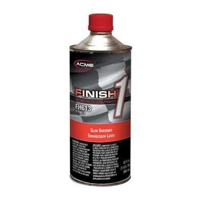 Finish 1 Automotive Refinish Products FH613-4 Slow Universal Hardener, 1 qt Can, Liquid