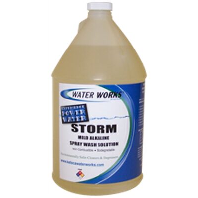 Fountain Industries 4 ea- 1 Gal Bottles Storm Cabinet Washer Detergent