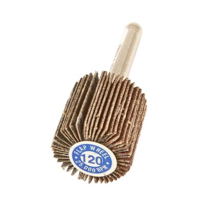 Forney Industries Forney 71696 Flap Wheel, Shank Mounted, 1 in x 1 in, Grit: 120