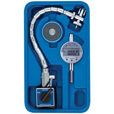 Fowler CHROME FLEX MAG SET WITH INDI-XBLUE ELECTRONIC INDICATOR