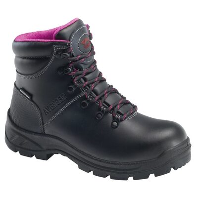Avenger Builder Series - Women's Boots - Steel Toe - IC|EH|SR - Black/Black - Size: 9.5W
