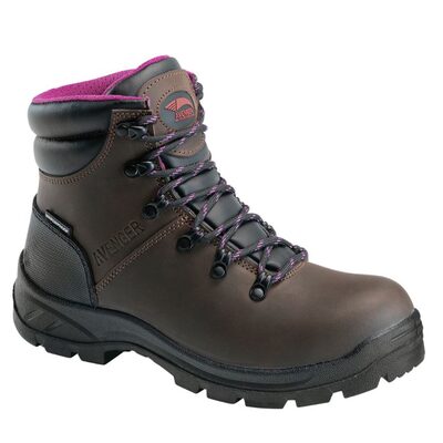 Avenger Builder Series - Women's Boots - Steel Toe - IC|EH|SR - Brown/Black - Size: 7M