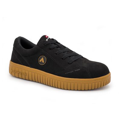 AIRWALK CAMINO - Women's Low Top Shoe - CT|EH|SR - Black/Gum - Size: 10 - D - (Regular)