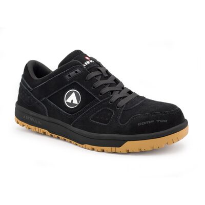 AIRWALK MONGO - Women's Low Top Shoe - CT|EH|SR - Black/Gum - Size: 10 - D - (Regular)