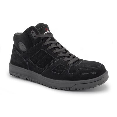 AIRWALK MONGO Mid - Women's Mid Top Shoe - CT|EH|SR - Black/Black - Size: 8 - D - (Regular)