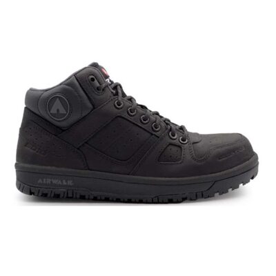AIRWALK MONGO MID SD10 - Men's Mid Top Shoe - CT|SD|SF|SR - Black / Black - Size: 14 - D - (Regular)