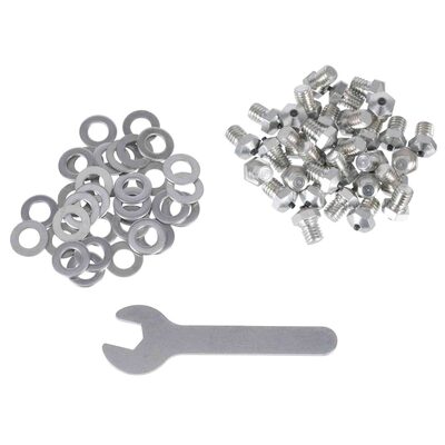 NEOS Glacier Trek Tungsten Carbide Spikes &hyphen; 32 Pack &hyphen; Washer Wrench Kit