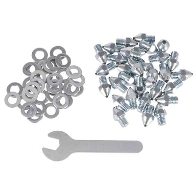 NEOS Glacier Trek Tungsten Carbide Spikes &hyphen; Tall &hyphen; 32 Pack &hyphen; Washer Wrench Kit