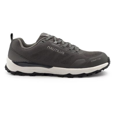 Nautilus Safety Footwear TRILLIUM - Women's Low Top Shoe - CT|EH|SF|SR - Light Grey - Size: 7.5 - B - (Medium)