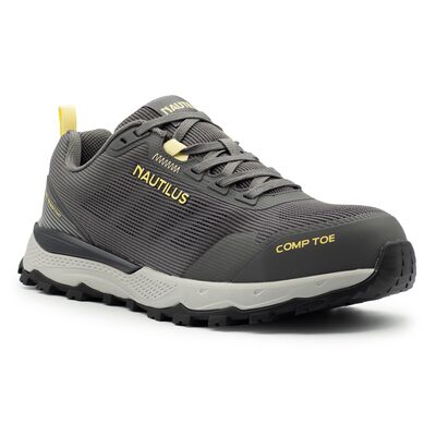 Nautilus Safety Footwear Trillium - Women's - CT|EH|SR|PR - Grey - Size: 8.5 - D - (Regular)