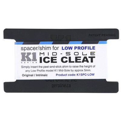 K1 Series Mid-Sole - Ice Cleat Shim - Low-Profile - Size: O/S - (One Size Fits Most)