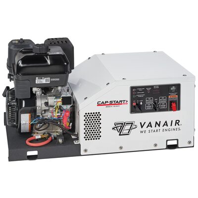 Goodall Manufacturing Cap-Start 3000A, 240V Alternator, 12V Start/Charge - 14 HP Briggs & Stratton with 30 Feet� 3/0 Gauge Arctic Grade Start Cable