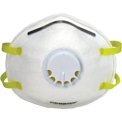 Gerson Co. 081740 General Purpose Particulate Respirator with Valve, One Size Fits All, N95