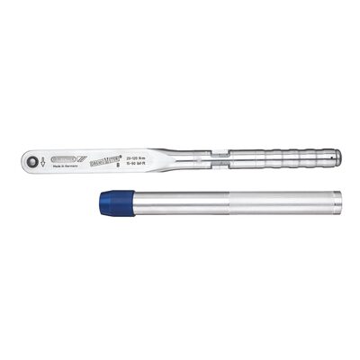 Gedore Torque Wrench DREMOMETER; Type BR; 1/2" Drive; 25-120 Nm, with ALU Extension Tube
