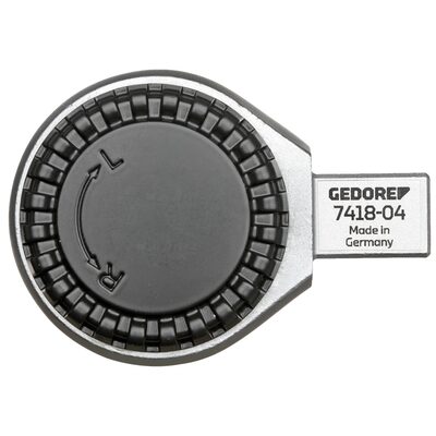Gedore Rectangular Reversible Ratchet Head; 1/2" Drive; SE 14x18