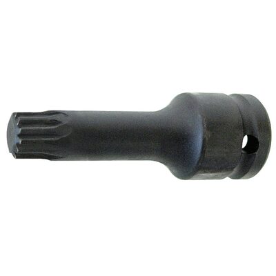 Gedore Screwdriver Bit Socket, 1/2", XZN-M18, 78mm