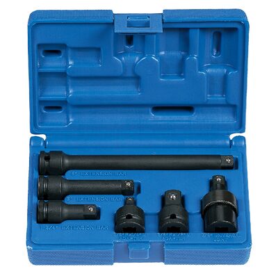 Grey Pneumatic 3/8" Drive 6 Piece Adapter/Extension Set