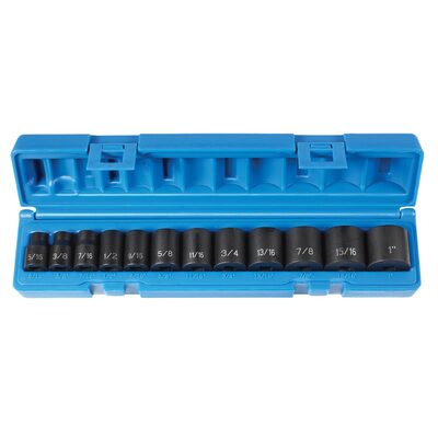 Grey Pneumatic 3/8" Drive 12 Piece Standard Length Set - 12 Point