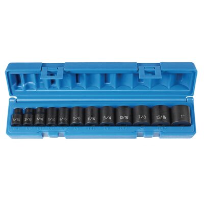 Grey Pneumatic 3/8" Drive 12 Piece Standard Set